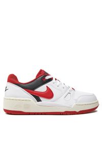 Nike Sneakersy Full Force Lo FB1362 102 Biały. Kolor: biały. Materiał: skóra