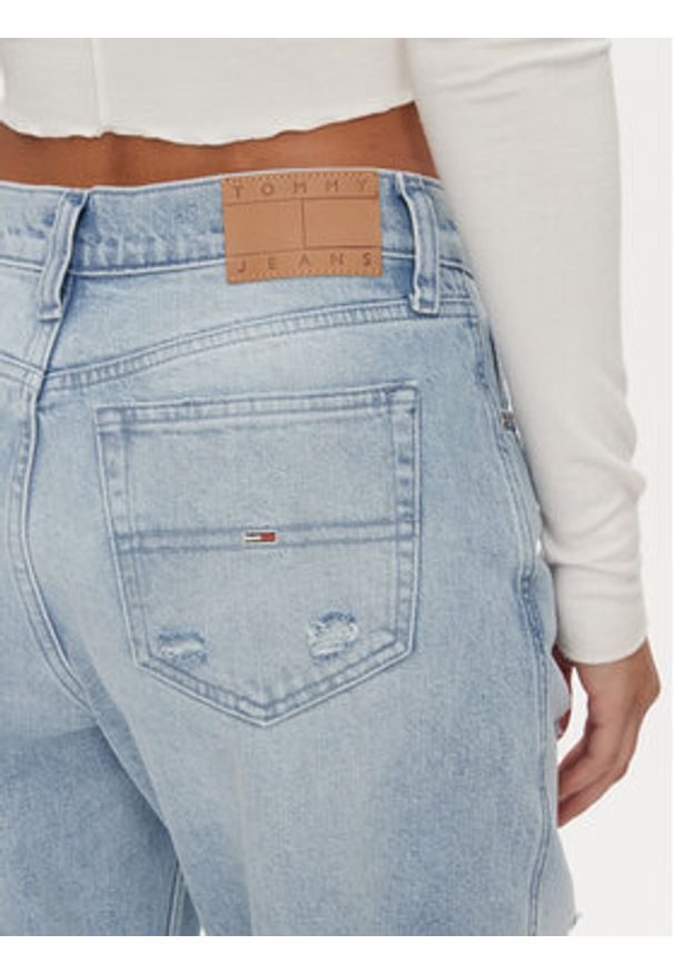 Tommy Jeans Jeansy Betsy DW0DW19618 Niebieski Straight Fit. Kolor: niebieski