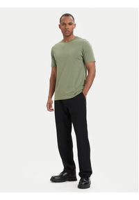 GANT - Gant T-Shirt Shield 2003184 Zielony ciemny Regular Fit. Kolor: zielony. Materiał: bawełna #2