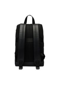 Calvin Klein Plecak Emblem Hw Slim Pocket Backpack LV04D3289G Czarny. Kolor: czarny. Materiał: skóra #3