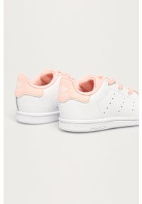 adidas Originals - Buty dziecięce Stan Smith El I. Nosek buta: okrągły. Zapięcie: sznurówki. Kolor: biały. Materiał: syntetyk, materiał, skóra ekologiczna, guma. Szerokość cholewki: normalna. Model: Adidas Stan Smith #2