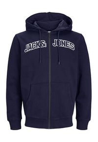 Jack & Jones - Jack&Jones Bluza 12241567 Granatowy Regular Fit. Kolor: niebieski. Materiał: bawełna #4