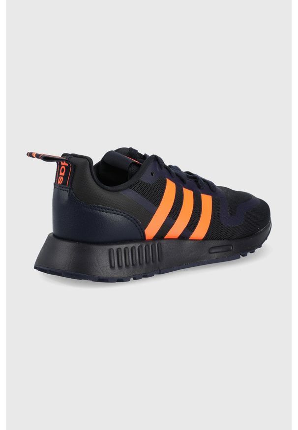 adidas Originals buty dziecięce Multix kolor granatowy. Nosek buta: okrągły. Zapięcie: sznurówki. Kolor: niebieski. Materiał: materiał. Szerokość cholewki: normalna