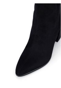 Nine West Botki WFA3000-1 Czarny. Kolor: czarny. Materiał: materiał #7