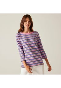 Regatta - Koszulka damska Bayletta II. Kolor: różowy. Materiał: tkanina. Długość rękawa: długi rękaw. Długość: długie. Sport: turystyka piesza #1