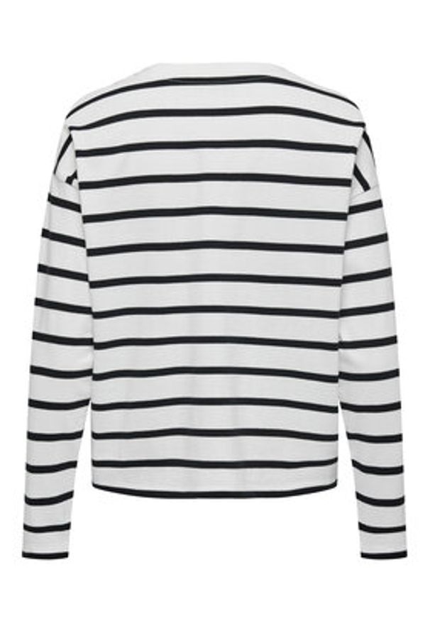 only - ONLY Bluzka Soph 15310399 Biały Regular Fit. Kolor: biały. Materiał: bawełna