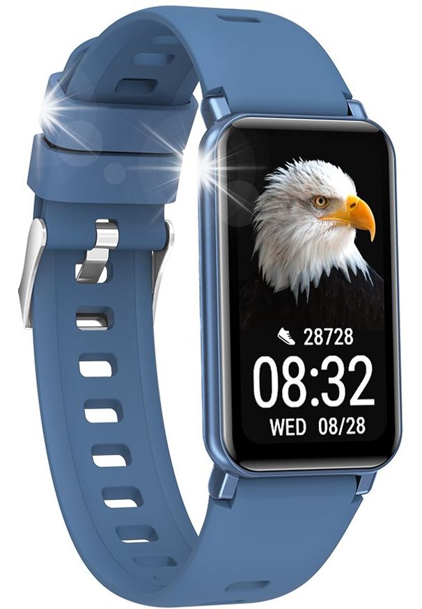 Smartwatch Maxcom Smartwatch Maxcom FW53 Nitro GPS 1.45 HD 160 mAh Bluetooth Niebieski. Rodzaj zegarka: smartwatch. Kolor: niebieski