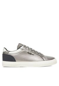 Sneakersy Pepe Jeans. Kolor: srebrny