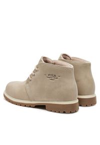 Fila Trapery FFW0466 Szary. Kolor: szary. Materiał: skóra #4