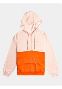 Roxy Bluza Ess Nrj Cbk Hoo Otlr ERJFT04673 Écru Regular Fit. Materiał: bawełna #4