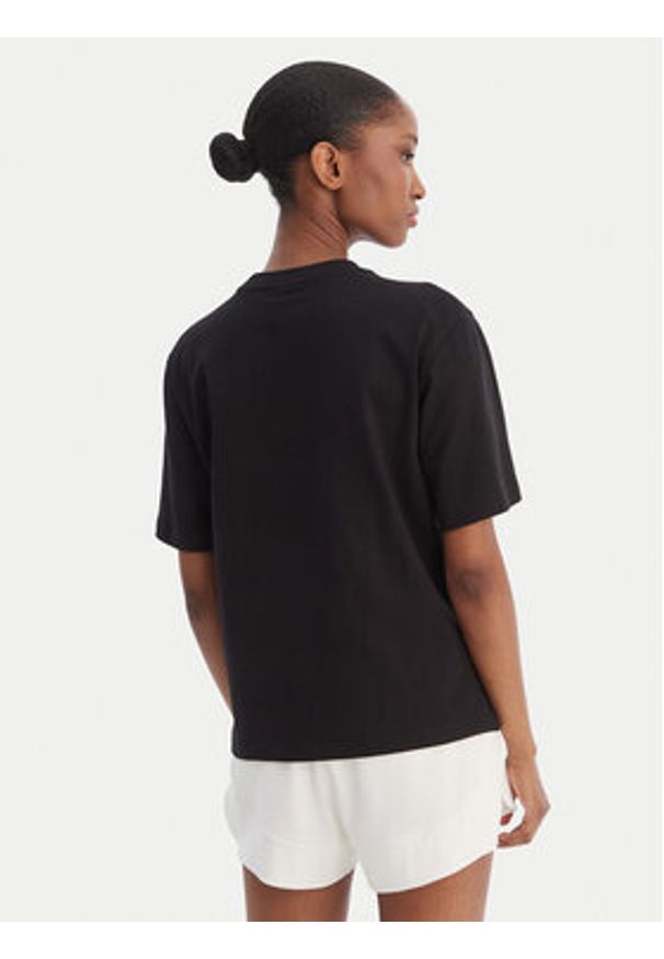 Reebok T-Shirt Suzie RK25505CCW Czarny Relaxed Fit. Kolor: czarny. Materiał: bawełna