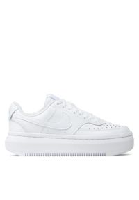 Nike W NIKE COURT VISION ALTA LTR Sneakersy damskie. Okazja: na co dzień. Kolor: biały. Materiał: jeans, skóra. Szerokość cholewki: normalna. Obcas: na platformie. Model: Nike Court