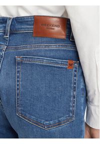 Weekend Max Mara Jeansy Lana 2625186071 Granatowy Straight Leg. Kolor: niebieski #5