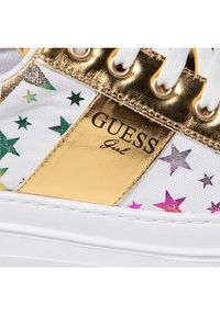 Guess Sneakersy Wilma Star FJ5WIM FAB12 Złoty. Kolor: złoty. Materiał: skóra #4
