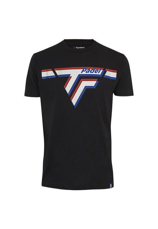 TECNIFIBRE - Koszulka Tecnifibre Padel. Kolor: czarny. Sport: fitness, tenis
