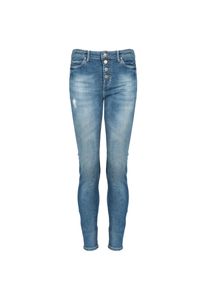 Guess Jeansy "Skinny" | W1YA28 D46AC | Kobieta | Niebieski. Okazja: na co dzień. Stan: podwyższony. Kolor: niebieski. Styl: klasyczny, casual