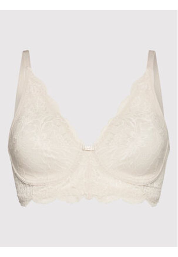 Triumph Biustonosz bezfiszbinowy Amourette Charm 10210687 Beżowy. Kolor: beżowy. Materiał: syntetyk