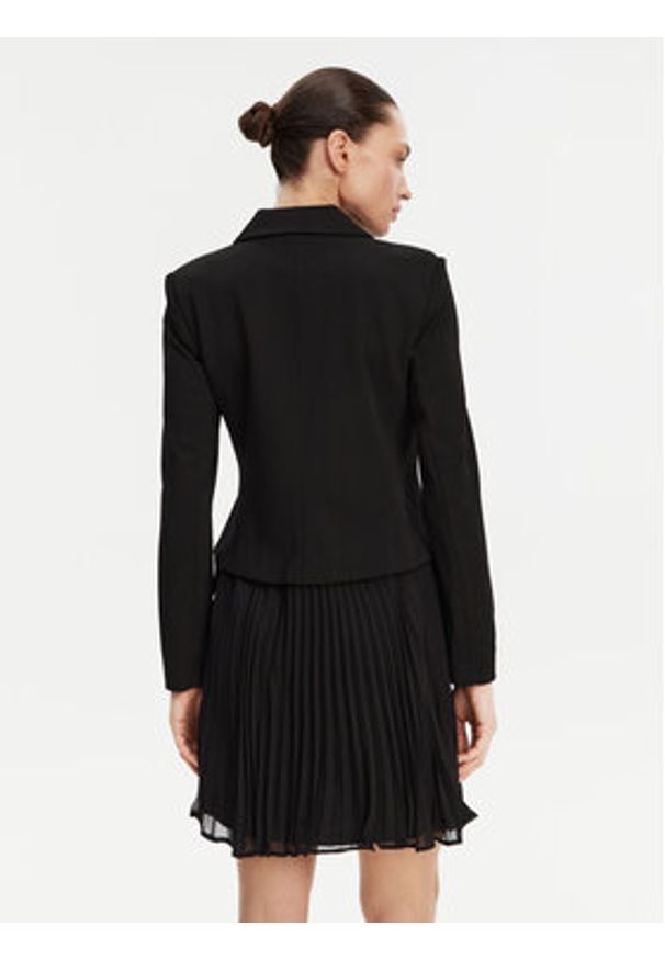 DKNY Sukienka koktajlowa DD4K1D67 Czarny Regular Fit. Kolor: czarny. Materiał: syntetyk. Styl: wizytowy