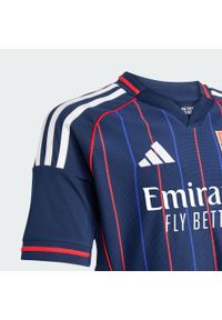 Adidas - Koszulka Olympique Lyonnais 25/26 Away Kids. Kolor: niebieski. Sport: piłka nożna