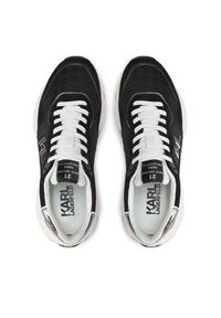 Karl Lagerfeld - KARL LAGERFELD Sneakersy KL53165 Czarny. Kolor: czarny. Materiał: materiał #2