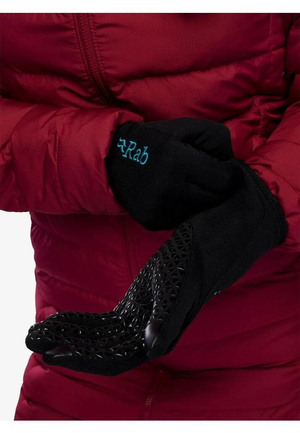 Rękawiczki damskie Rab Power Stretch Contact Grip Glove. Kolor: czarny