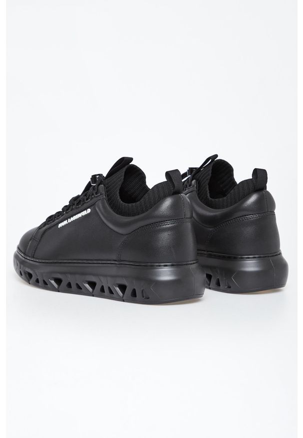 Karl Lagerfeld - Sneakersy męskie skórzane KARL LAGERFELD. Materiał: skóra