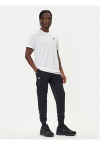 Under Armour Spodnie dresowe Ua Rival 1382134 Czarny Regular Fit. Kolor: czarny. Materiał: bawełna #4