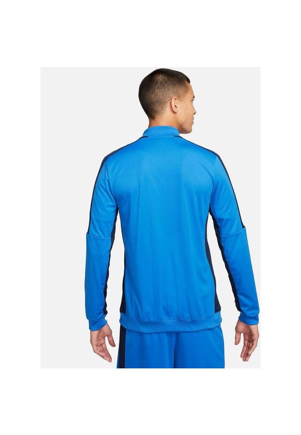 Bluza męskie Nike Dri Fit Academy 23. Kolor: niebieski. Materiał: poliester, materiał. Technologia: Dri-Fit (Nike). Sport: fitness