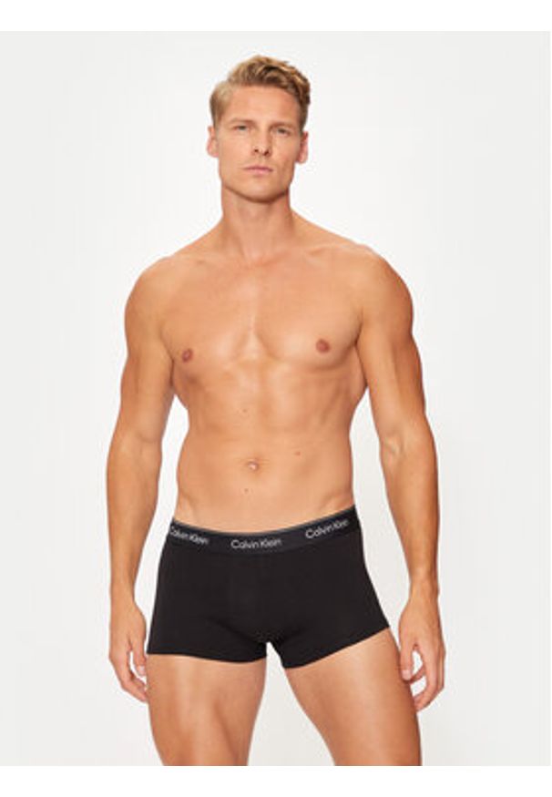 Calvin Klein Underwear Komplet 3 par bokserek 000NB4076A Czarny. Kolor: czarny. Materiał: bawełna