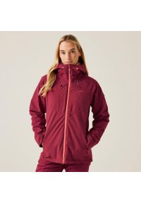 Kurtka trekkingowa damska Regatta Wentwood IX. Kolor: czerwony. Materiał: poliester. Sport: turystyka piesza #1