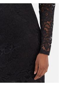 Morgan Sukienka koktajlowa 252-RENEE Czarny Slim Fit. Kolor: czarny. Materiał: syntetyk. Styl: wizytowy #4