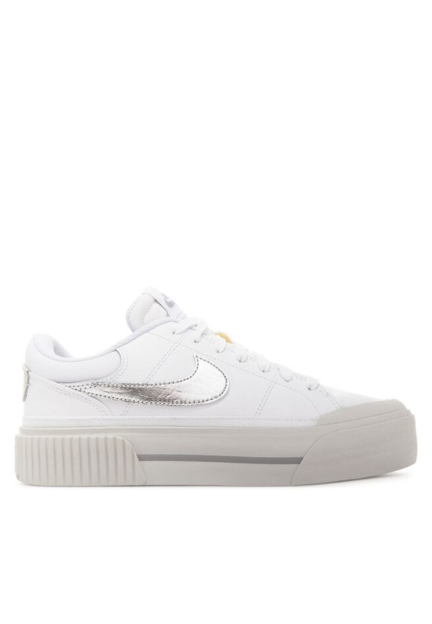 Sneakersy Nike. Kolor: biały. Model: Nike Court