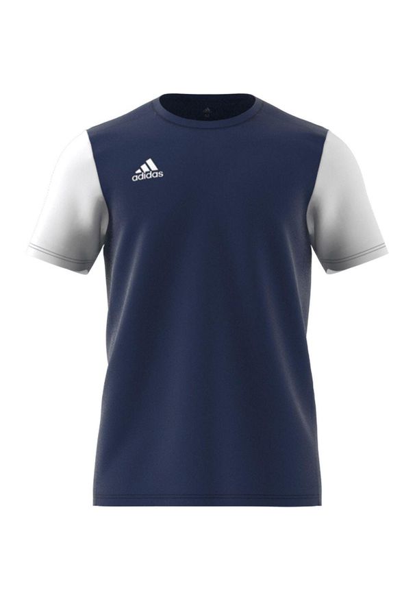 Adidas - Jersey adidas Estro 19. Kolor: biały, niebieski, wielokolorowy. Materiał: poliester