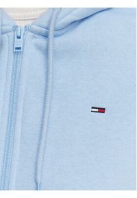 Tommy Jeans Bluza Flag DW0DW19729 Niebieski jasny Regular Fit. Kolor: niebieski. Materiał: bawełna #3