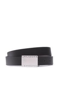 Lacoste Pasek Męski RC4060 Czarny. Kolor: czarny. Materiał: skóra #3