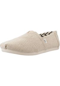 Toms - Sandały TOMS 10018736T Beżowy. Kolor: beżowy. Materiał: tkanina. Sport: turystyka piesza