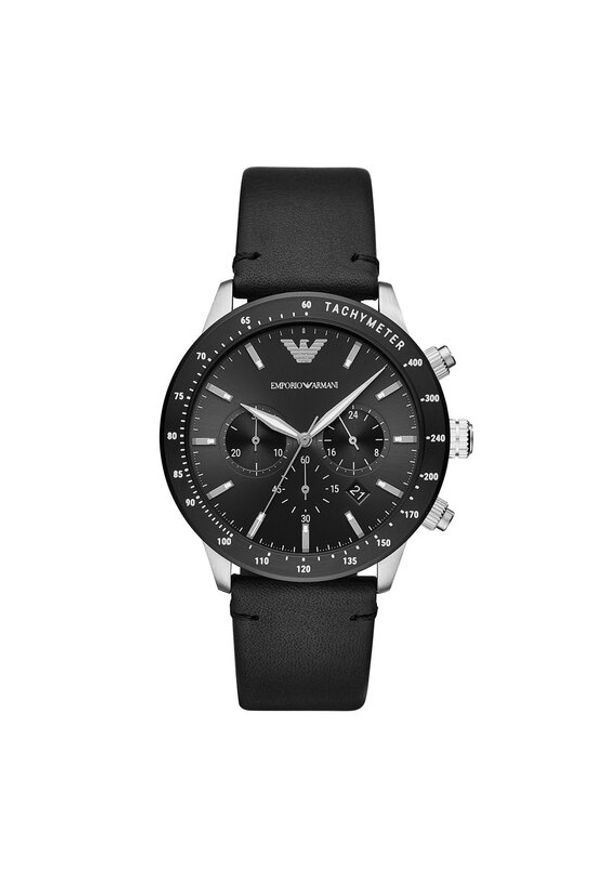 Emporio Armani Zegarek AR11243 Czarny. Kolor: czarny