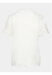 Cyberjammies Koszulka piżamowa Saskia CY9646 Biały Regular Fit. Kolor: biały. Materiał: bawełna