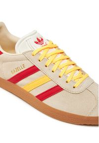 Adidas - adidas Sneakersy Gazelle IE9125 Beżowy. Kolor: beżowy. Materiał: zamsz, skóra. Model: Adidas Gazelle #5