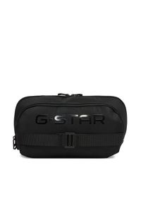G-Star RAW - Saszetka nerka G-Star Raw. Kolor: czarny