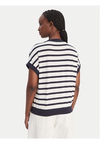 Liu Jo Sport Bluzka TA6084 J3867 Granatowy Relaxed Fit. Kolor: niebieski. Materiał: wiskoza. Styl: sportowy #3