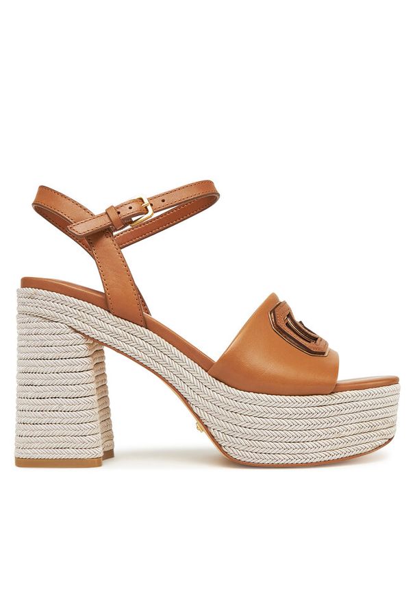 Espadryle Guess. Kolor: brązowy