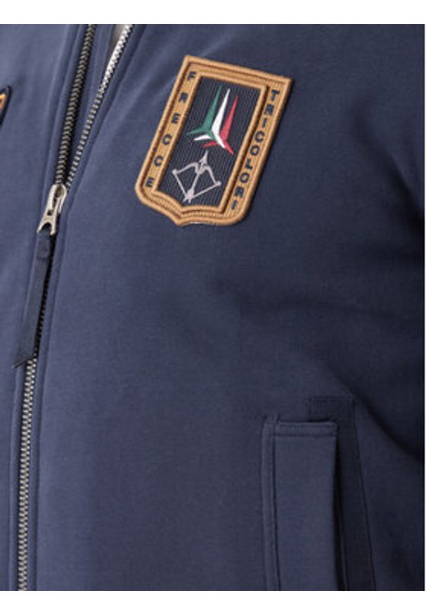 Aeronautica Militare Bluza 252FE2071UF00669 Granatowy Regular Fit. Kolor: niebieski. Materiał: bawełna