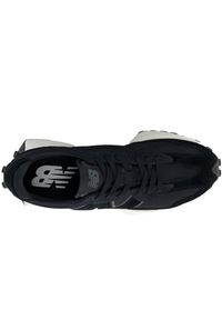 Buty unisex New Balance U327SWB – czarne. Okazja: na co dzień. Kolor: czarny. Materiał: guma, skóra, materiał. Szerokość cholewki: normalna #4