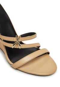 Patrizia Pepe Sandały 2X0043/L048 Beżowy. Kolor: beżowy. Materiał: skóra #2