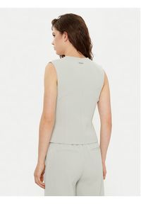 Calvin Klein Kamizelka K20K208017 Szary Slim Fit. Kolor: szary. Materiał: syntetyk #5