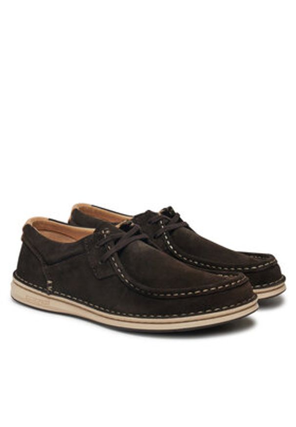 Birkenstock Półbuty Pasadena 1029624 Brązowy. Kolor: brązowy. Materiał: zamsz, skóra