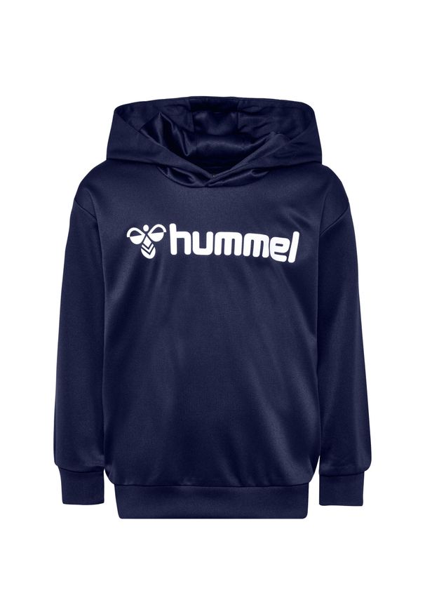 Bluza z kapturem dla dzieci Hummel hmlLOGO. Typ kołnierza: kaptur. Kolor: niebieski