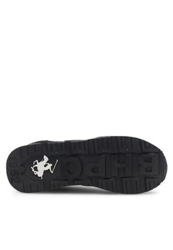 Beverly Hills Polo Club Sneakersy PATCH-01 Czarny. Kolor: czarny. Materiał: materiał