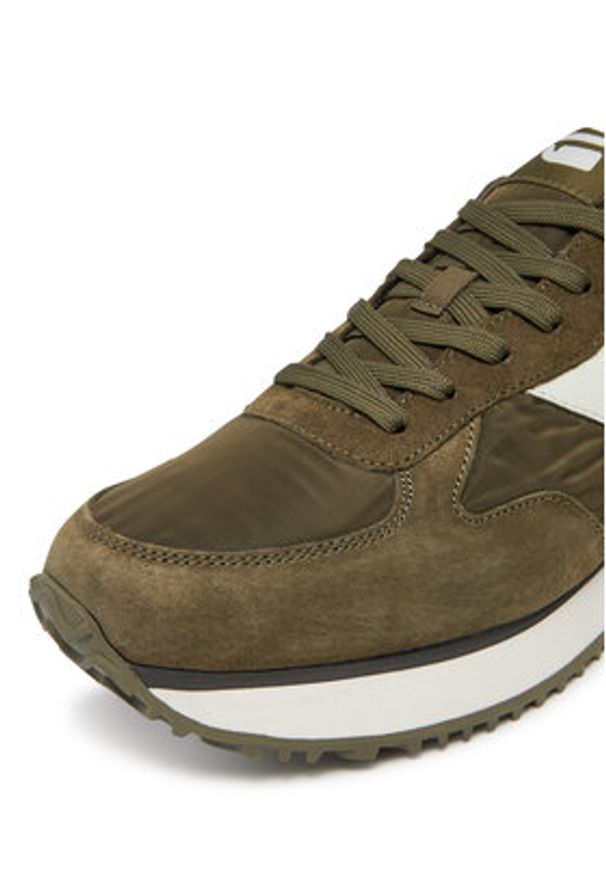 G-Star RAW - G-Star Raw Sneakersy XAVIER-01-WE Khaki. Kolor: brązowy. Materiał: zamsz, skóra